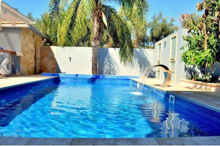 כרטיס ביקור דיגטלי חג'ג' בריכות - בריכה